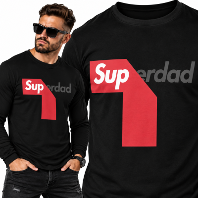 LONGSLEEVE ŚMIESZNY SUPERDAD SUPREME